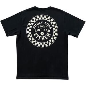 Bogey Boys T-Shirt Golf Heavyweight Cotton Black Macklemore Men's Size Large